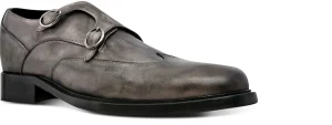 Uomo GUIDOMAGGI Fibbie>Ostuni - Classiche Scarpe con Rialzo in Pelle Pieno Fiore. Da 6 a 8 cm più alto