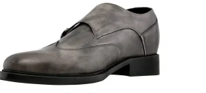 Uomo GUIDOMAGGI Fibbie>Ostuni - Classiche Scarpe con Rialzo in Pelle Pieno Fiore. Da 6 a 8 cm più alto