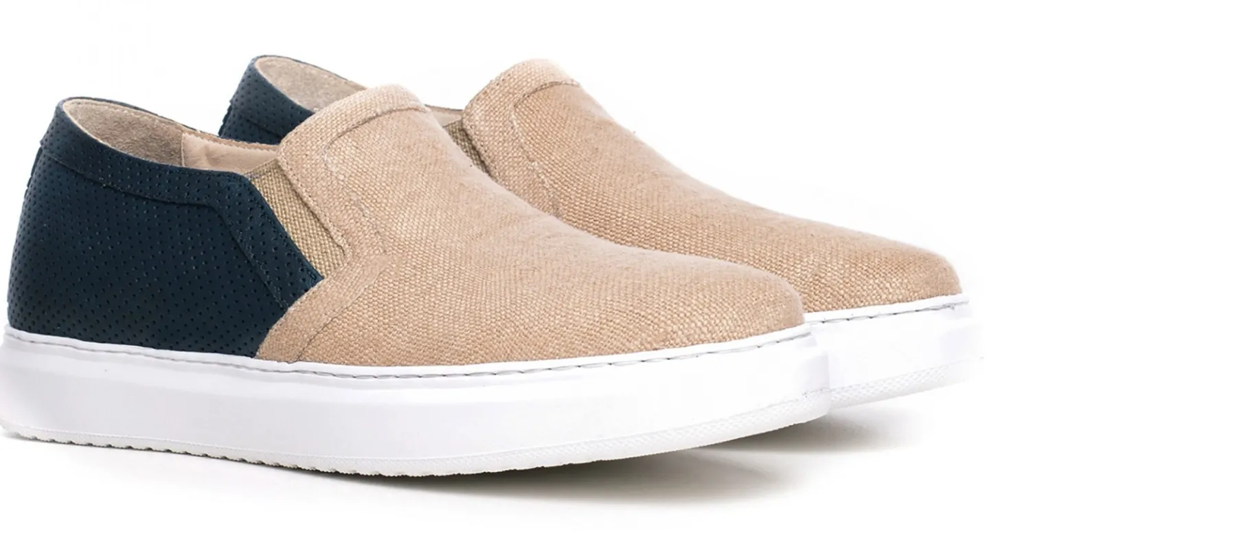 otranto__slipon_con_rialz_0.webp Uomo GUIDOMAGGI Slip-on>Otranto - Slip-On con rialzo interno in Tessuto fino a 6.5 cm più alto