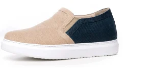 Uomo GUIDOMAGGI Slip-on>Otranto - Slip-On con rialzo interno in Tessuto fino a 6.5 cm più alto
