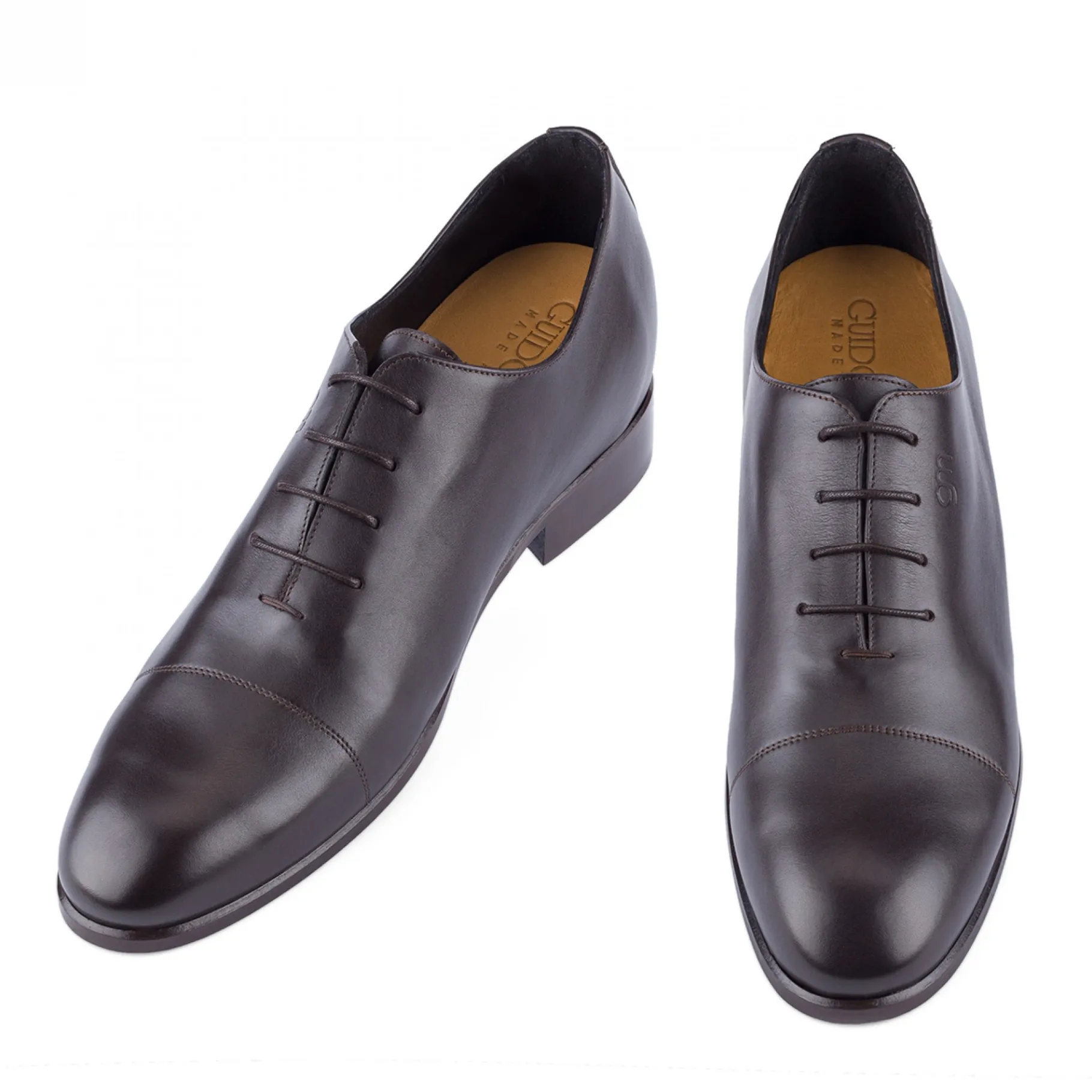 oxford__classiche_scarpe__0.webp Uomo GUIDOMAGGI Stringate>Oxford - Classiche scarpe rialzate in Pelle Pieno Fiore fino a 6 cm più alto