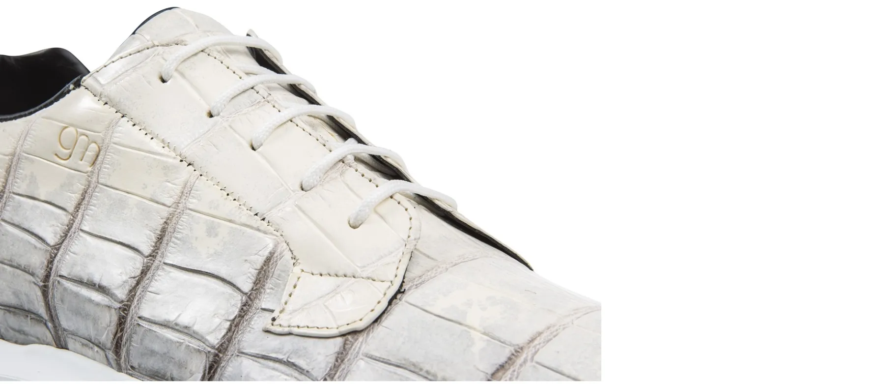 paradiso__sneakers_con_ri_4.webp Uomo GUIDOMAGGI Scarpe In Pelle Esotica | Sneakers>Paradiso - sneakers con rialzo in Pelle coccodrilli Da 6 a 10 cm più alto