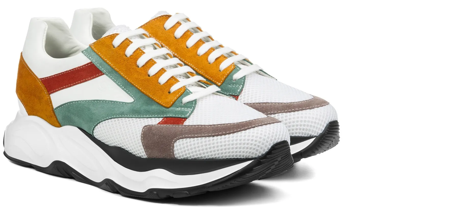 paraty__sneakers_con_rial_0.webp Uomo GUIDOMAGGI Sneakers>Paraty - Sneakers con rialzo da uomo in Mix Pelle/Tessuto fino a 11 cm più alto