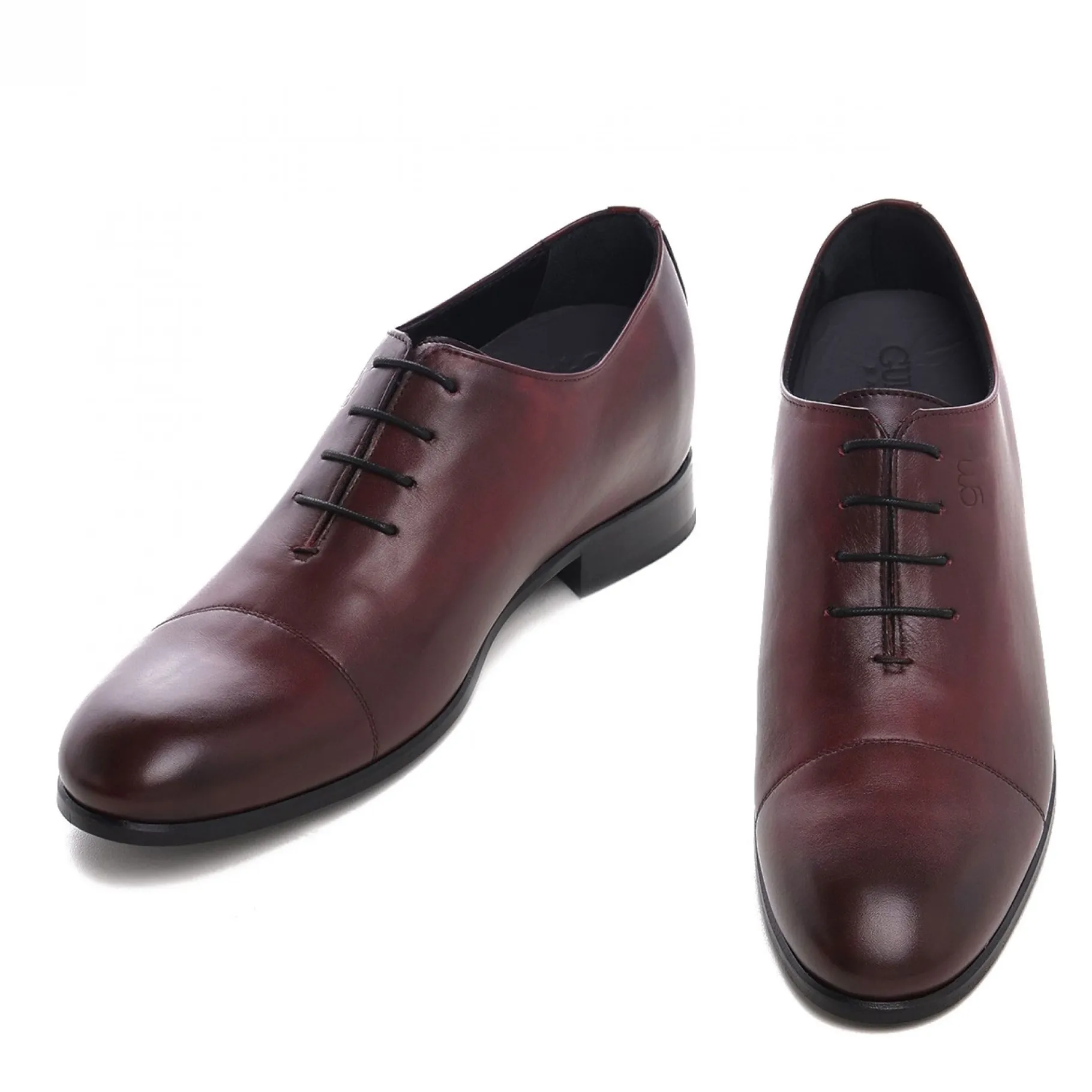 parma__classiche_scarpe_r_0.webp Uomo GUIDOMAGGI Stringate>Parma - Classiche scarpe rialzanti in Pelle Pieno Fiore da 6 a 8 cm più alto