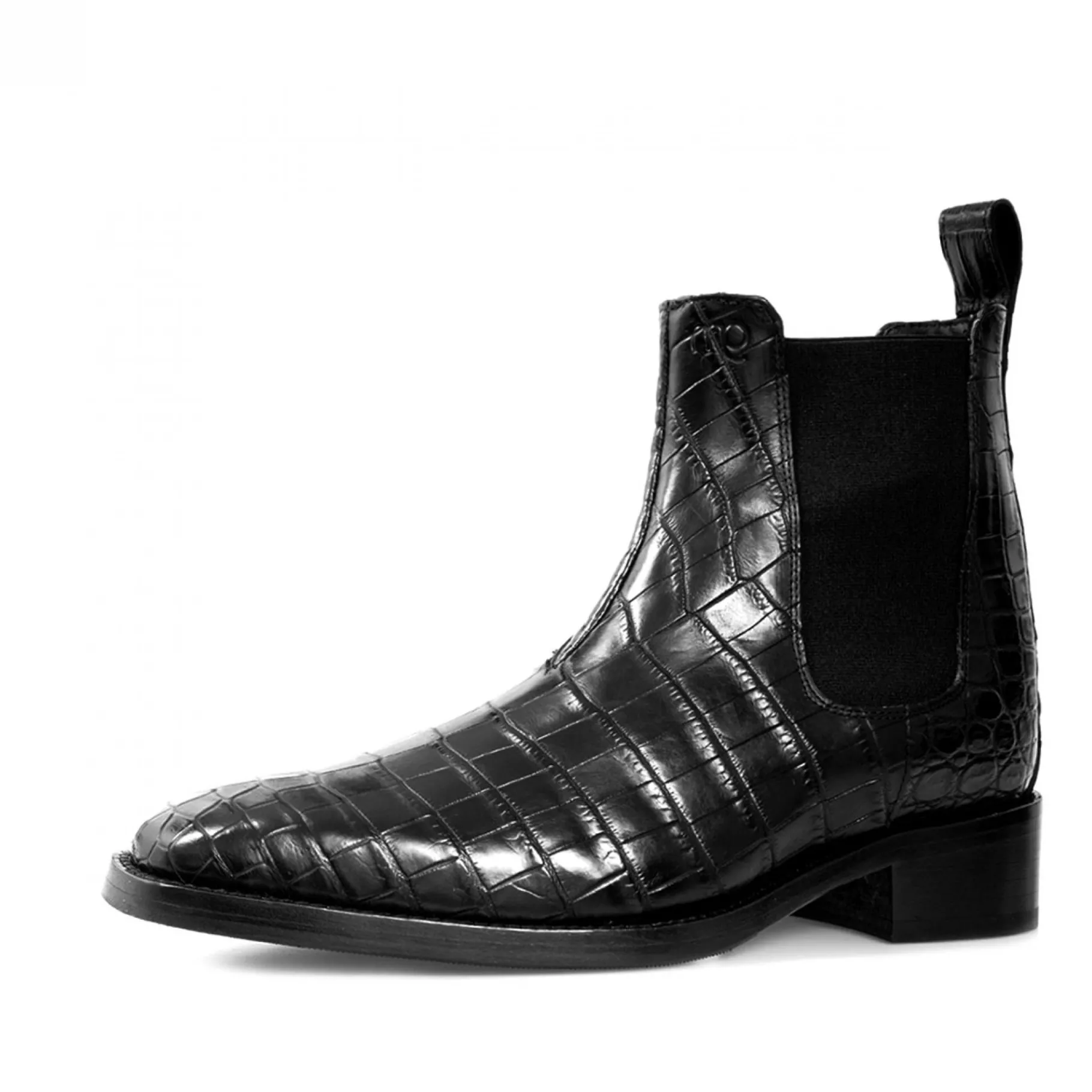 patagonia__stivali_con_ri_0.webp Uomo GUIDOMAGGI Scarpe In Pelle Esotica>Patagonia - Stivali con rialzo in Pelle Coccodrillo da 6 a 8 cm più alto