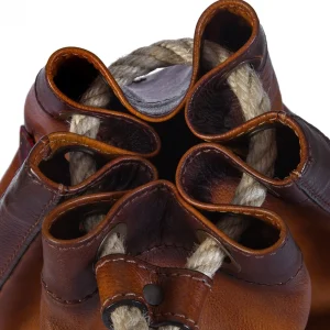 GUIDOMAGGI Pratesi Bags>Patagonia Bag - Borsone a sacco Pratesi in Pelle Pieno Fiore