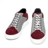 Uomo GUIDOMAGGI Sneakers>Patmos - sneakers con rialzo in Mix Pelle/Tessuto da 6 a 8 cm più alto