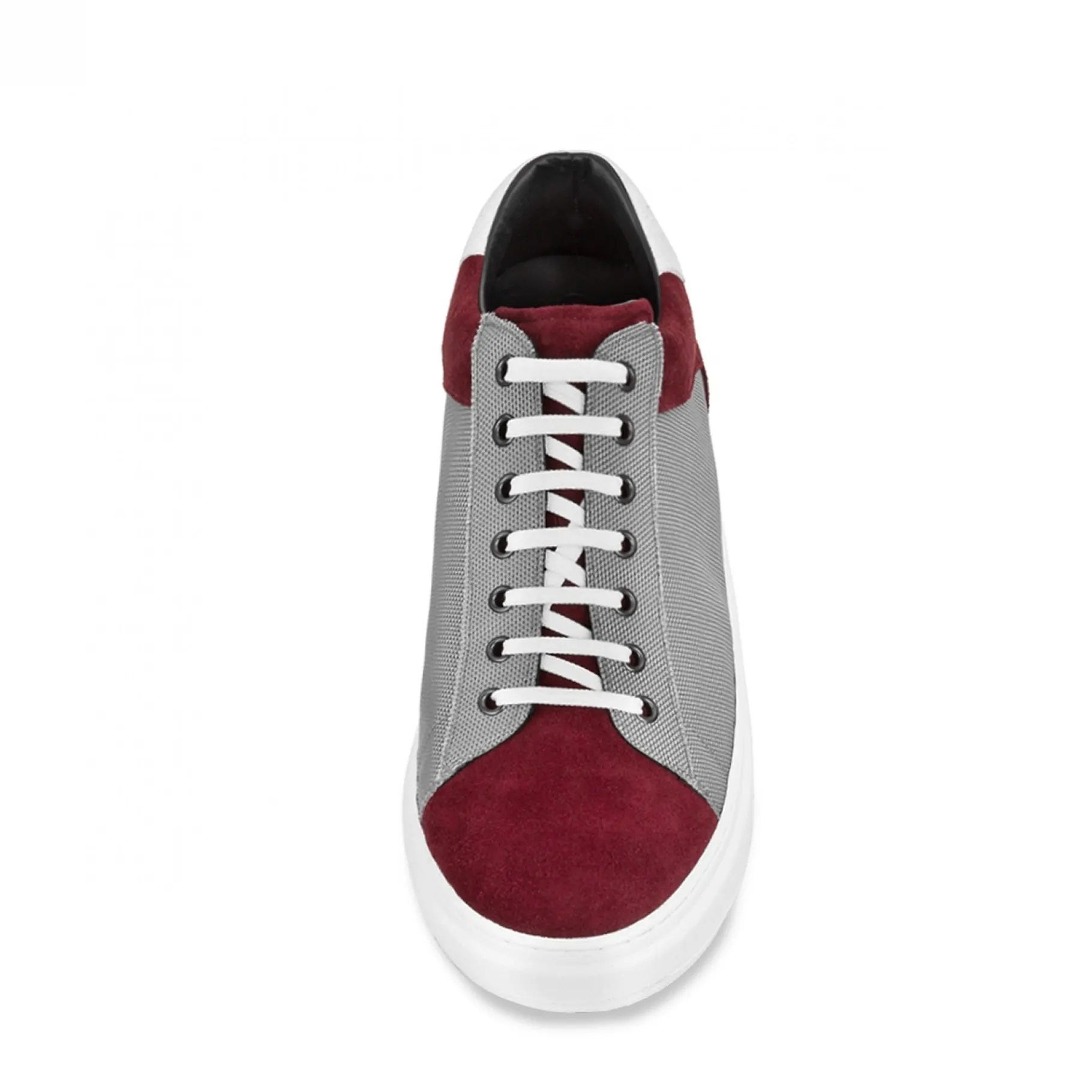 patmos__sneakers_con_rial_3.webp Uomo GUIDOMAGGI Sneakers>Patmos - sneakers con rialzo in Mix Pelle/Tessuto da 6 a 8 cm più alto