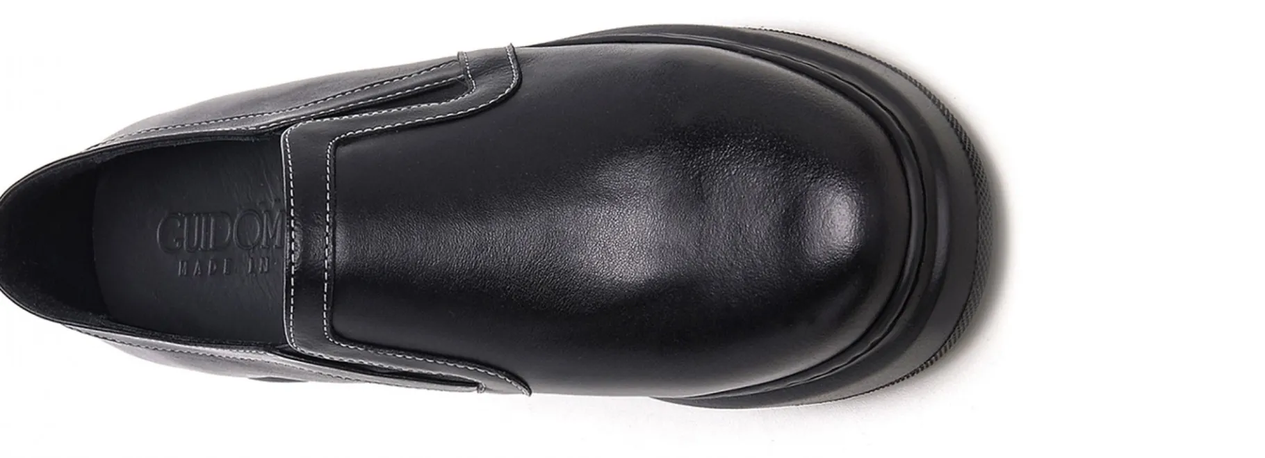 peninsula__slipon_con_ria_3.webp Uomo GUIDOMAGGI Slip-on>Peninsula - Slip-On con rialzo in Pelle Pieno Fiore Fino a 6.5 cm più alto