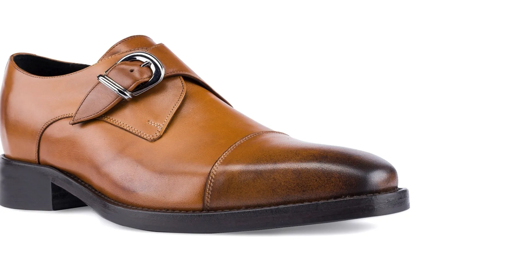 phoenix__classiche_scarpe_1.webp Uomo GUIDOMAGGI Fibbie>Phoenix - Classiche scarpe con rialzo in Pelle Pieno Fiore da 6 a 8 cm più alto