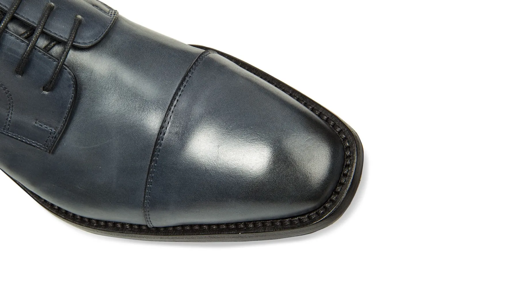 piazza_trilussa_scarpe_co_5.webp Uomo GUIDOMAGGI Stringate>Piazza Trilussa -scarpe con rialzo dipinte a mano in Pelle Da 6 a 8 cm più alto
