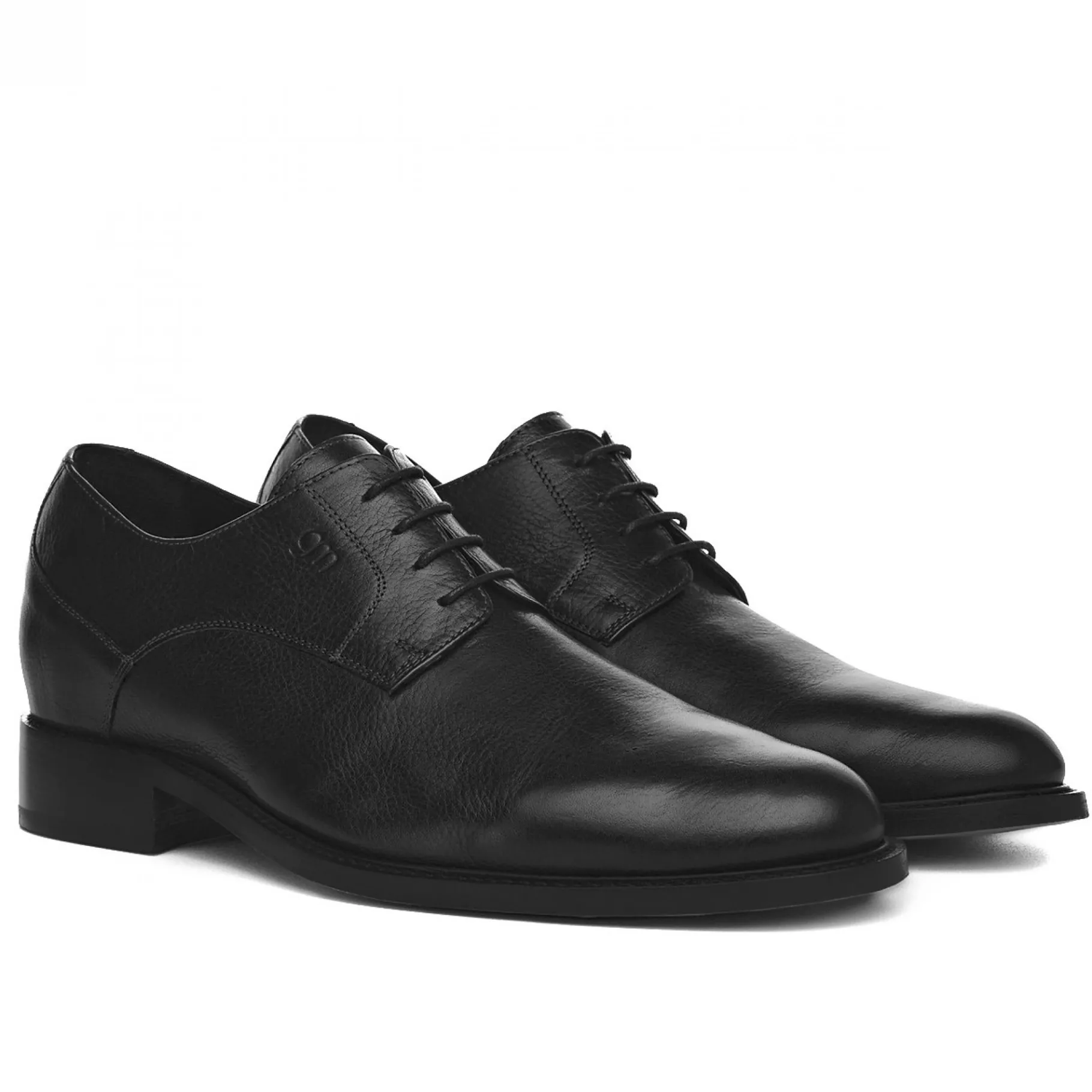 pistoia__classiche_scarpe_4.webp Uomo GUIDOMAGGI Cucitura Goodyear | Stringate>Pistoia - Classiche scarpe con rialzo in Pelle Pieno Fiore da 6 a 8 cm più alto