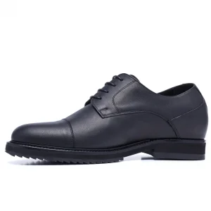 Uomo GUIDOMAGGI Stringate>Pitt Street - Classiche scarpe uomo con rialzo in Pelle Pieno Fiore Fino a 8 cm più alto