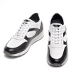 Uomo GUIDOMAGGI Sneakers>Plymouth - Sneakers uomo con rialzo interno in Mix Pelle da 6 a 8 cm più alto