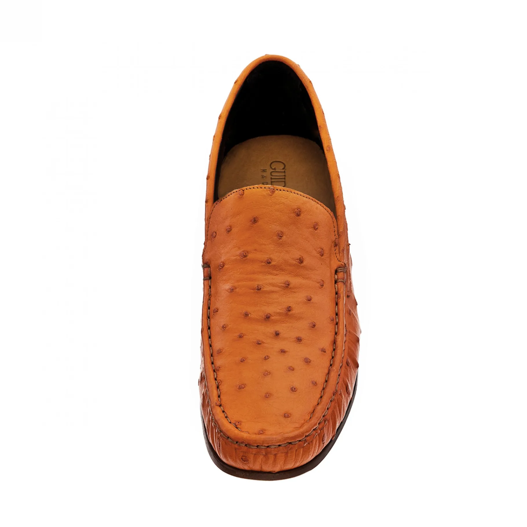 port_elizabeth__mocassini_3.webp Uomo GUIDOMAGGI Scarpe In Pelle Esotica>Port Elizabeth - Mocassini Esotiche in Pelle di Struzzo Esotico Fino a 6.5 cm più alto