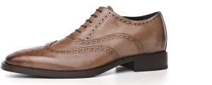 Uomo GUIDOMAGGI Stringate>Prato - Classiche rialzate da uomo in Pelle Pieno Fiore da 6 a 8 cm più alto