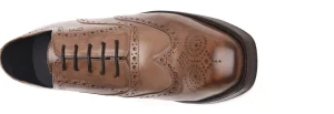 Uomo GUIDOMAGGI Stringate>Prato - Classiche rialzate da uomo in Pelle Pieno Fiore da 6 a 8 cm più alto