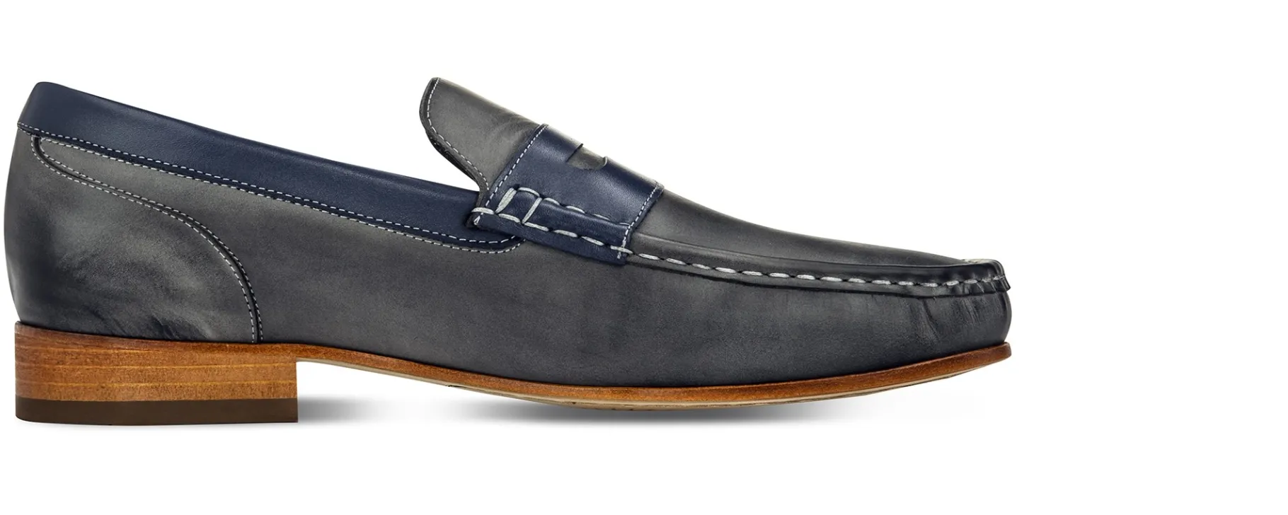 procida_mocassini_con_ria_1.webp Uomo GUIDOMAGGI Penny Loafers>Procida -mocassini con rialzo in Pelle fino a 6 cm più alto