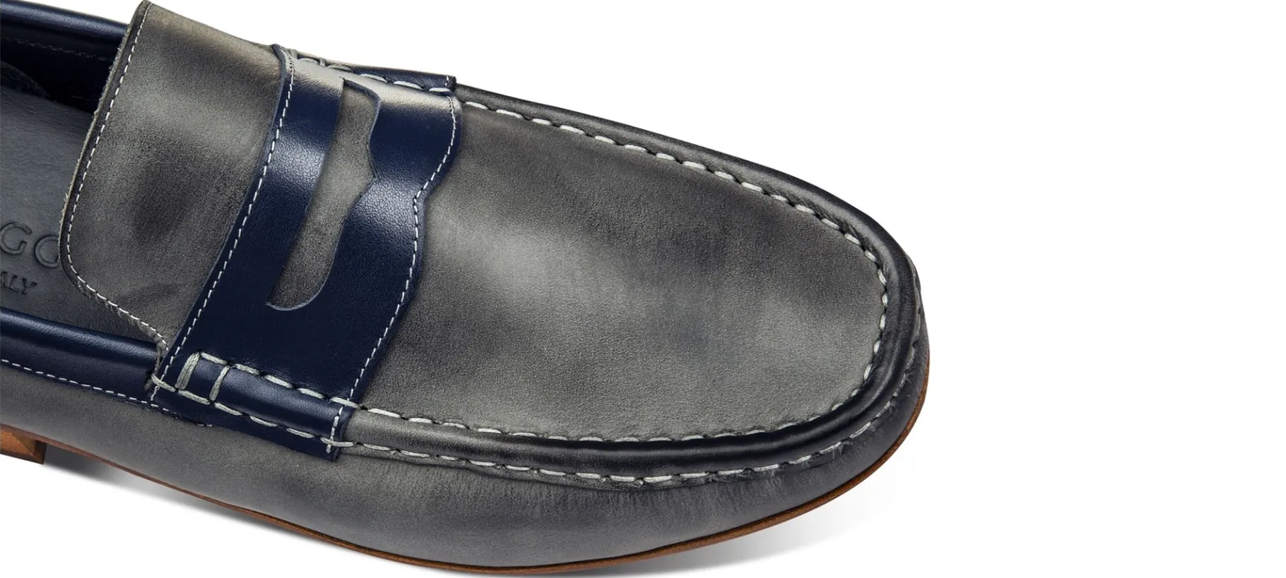 procida_mocassini_con_ria_4.webp Uomo GUIDOMAGGI Penny Loafers>Procida -mocassini con rialzo in Pelle fino a 6 cm più alto