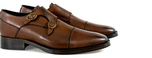 Uomo GUIDOMAGGI Fibbie>Providence -classica scarpe rialzate doppia fibbia in Pelle Da 6 a 8 cm più alto