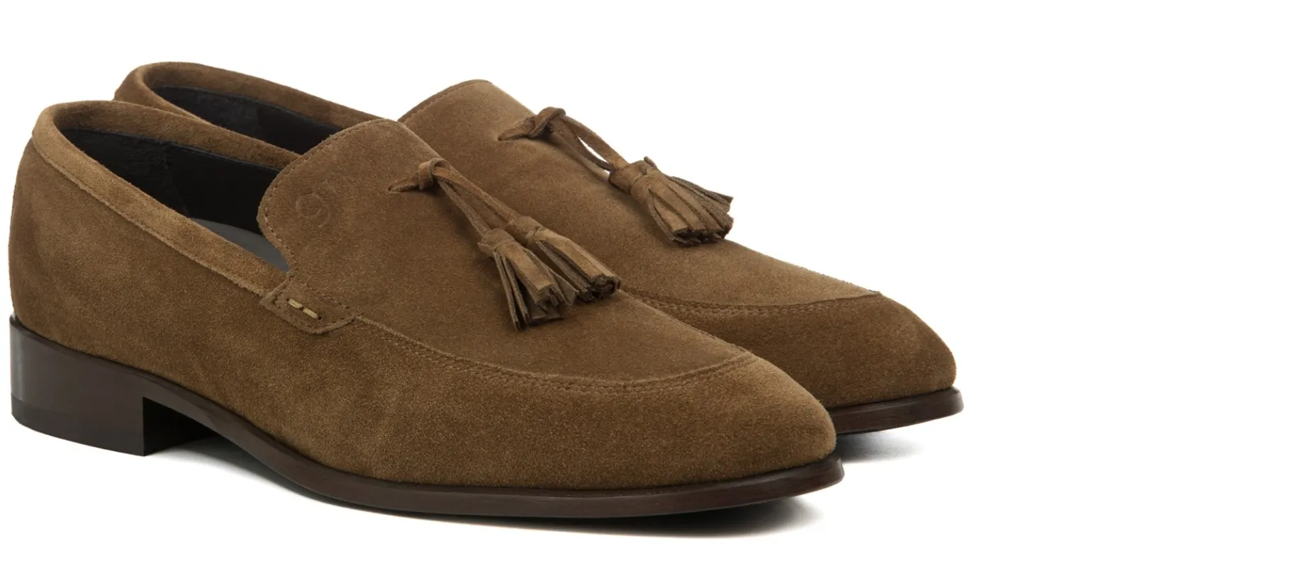 pueblo__mocassini_con_ria_0.webp Uomo GUIDOMAGGI Nappine E Ornamenti>Pueblo - Mocassini con rialzo interno da uomo in Pelle Scamosciata fino a 6,5 cm più alto