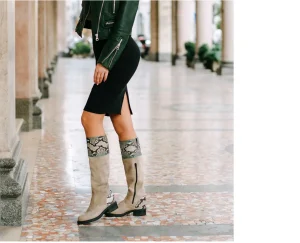Donna GUIDOMAGGI Scarpe Donna>Rania -scarpe con rialzo donna in Mix Pelle Da 6 a 8 cm più alto