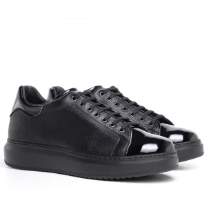 Uomo GUIDOMAGGI Sneakers>Rhode Island - Sneakers con rialzo in Mix Pelle da 6 a 8 cm più alto