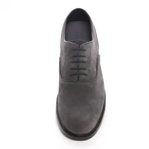 Uomo GUIDOMAGGI Cucitura Goodyear | Stringate>Rieti - Classiche rialzate da uomo in Pelle Scamosciato da 6 a 8 cm più alto