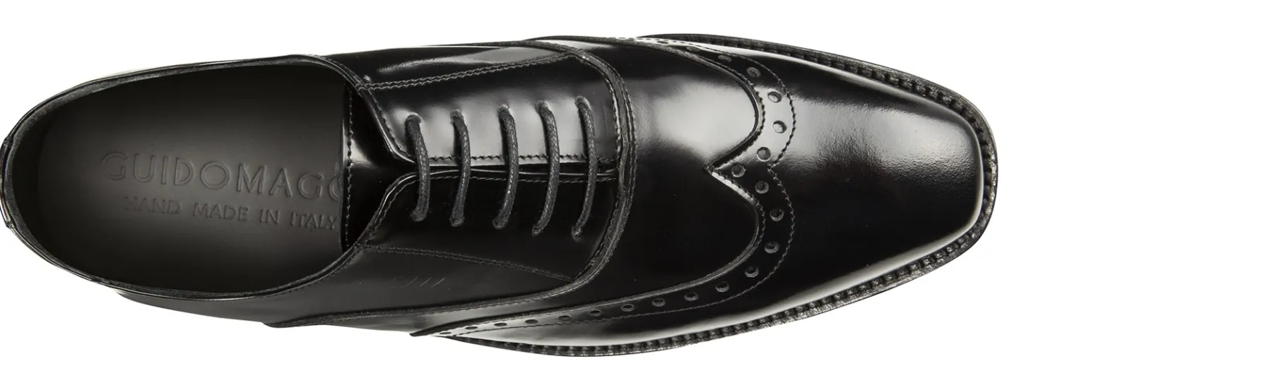 rochester__scarpe_con_ria_3.webp Uomo GUIDOMAGGI Scarpe Da 12,5 Cm | Cerimonia>Rochester - Scarpe con Rialzo in Vitello Spazzolato Semilucido fino a 11 cm più alto
