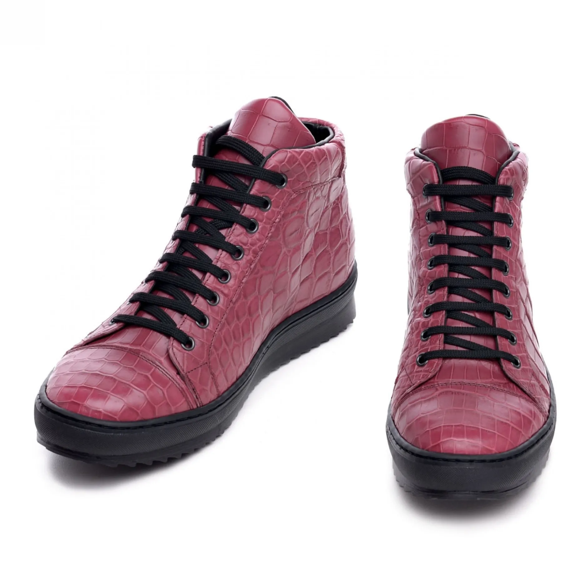 roseau_sneakers_coccodril_0.webp Uomo GUIDOMAGGI Scarpe In Pelle Esotica | Sneakers>Roseau -sneakers coccodrillo hermes in Pelle Da 6 a 8 cm più alto