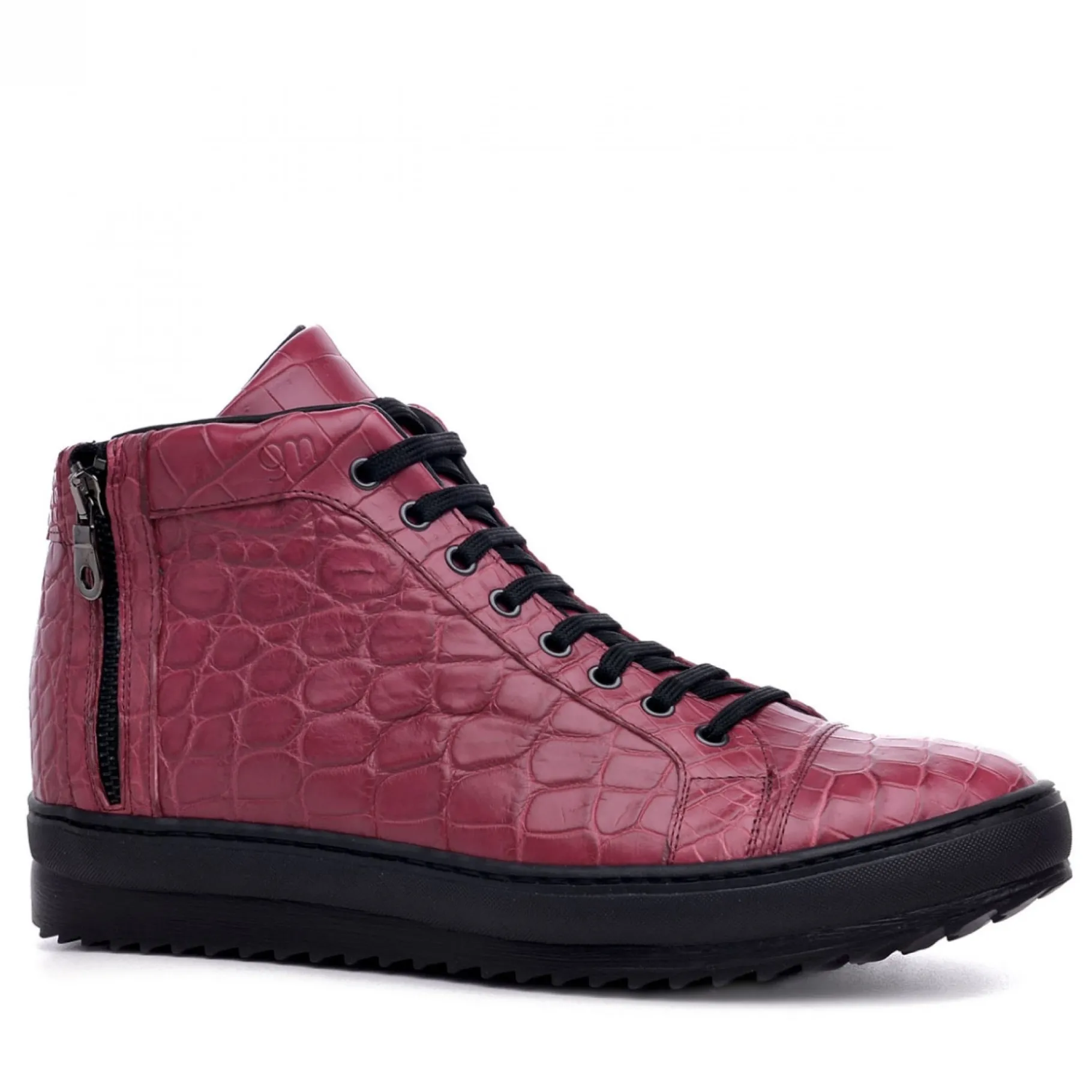 roseau_sneakers_coccodril_1.webp Uomo GUIDOMAGGI Scarpe In Pelle Esotica | Sneakers>Roseau -sneakers coccodrillo hermes in Pelle Da 6 a 8 cm più alto