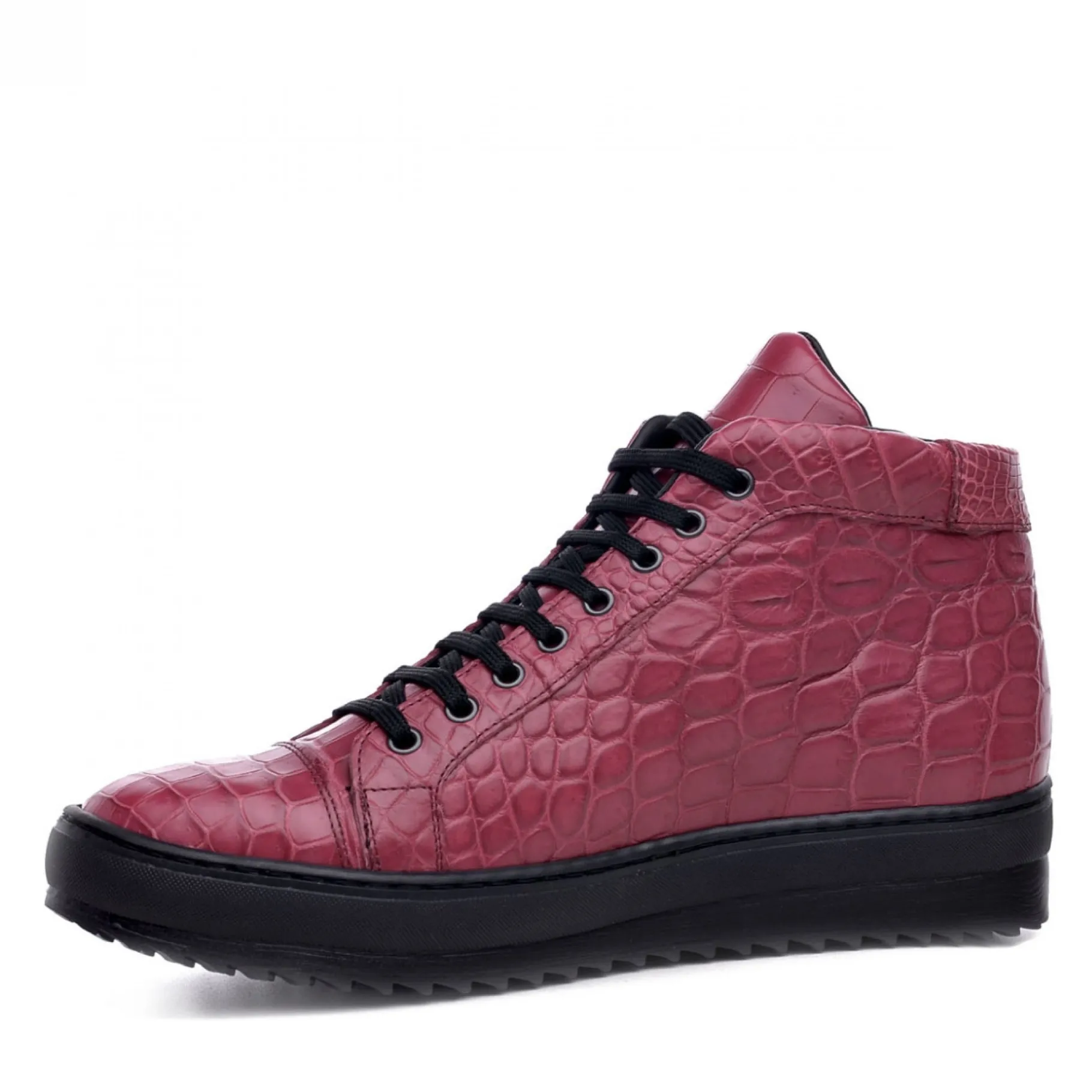 roseau_sneakers_coccodril_2.webp Uomo GUIDOMAGGI Scarpe In Pelle Esotica | Sneakers>Roseau -sneakers coccodrillo hermes in Pelle Da 6 a 8 cm più alto
