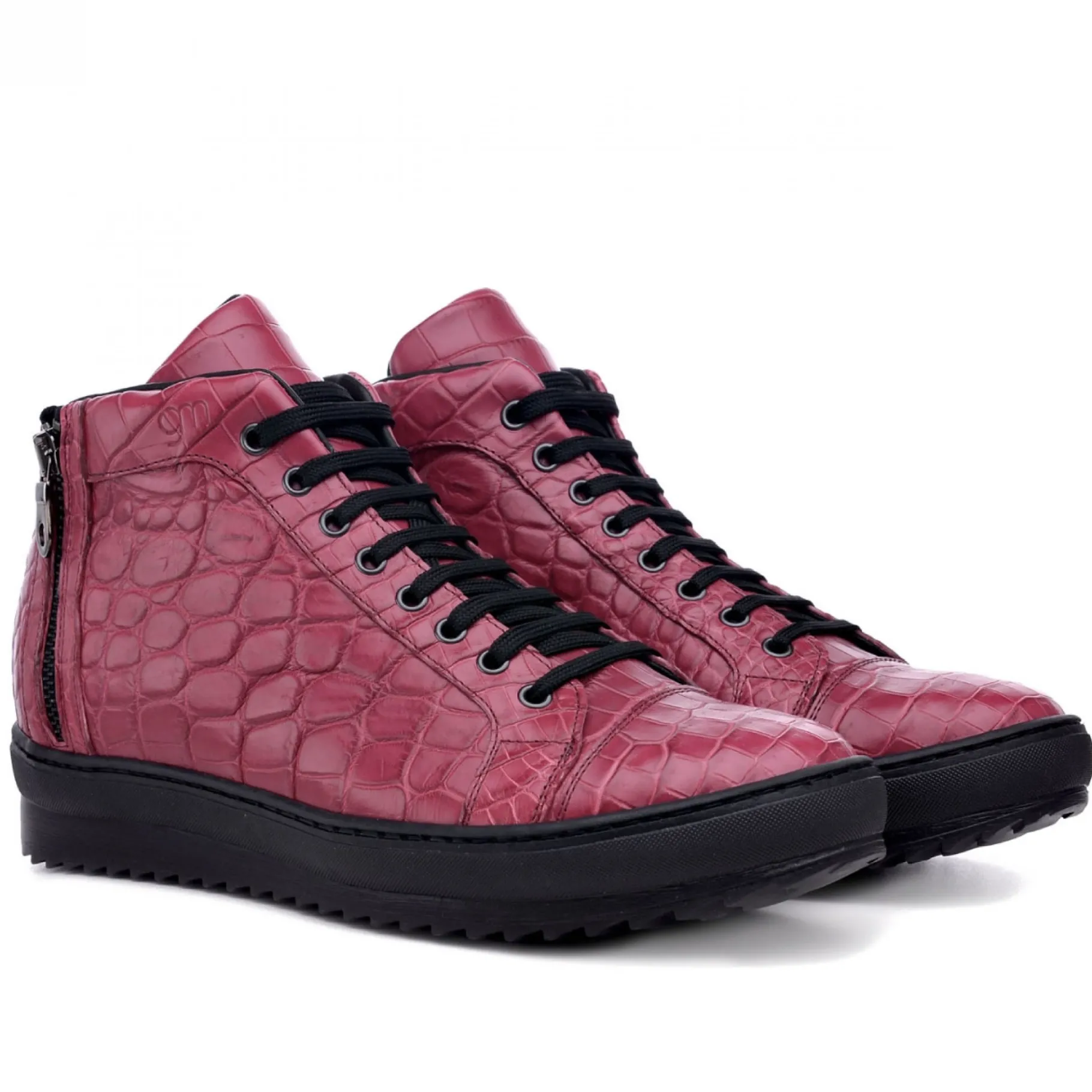 roseau_sneakers_coccodril_4.webp Uomo GUIDOMAGGI Scarpe In Pelle Esotica | Sneakers>Roseau -sneakers coccodrillo hermes in Pelle Da 6 a 8 cm più alto