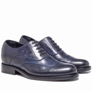 Uomo GUIDOMAGGI Stringate>Rouen - Classiche rialzate da uomo in Pelle Pieno Fiore da 6 a 8 cm più alto