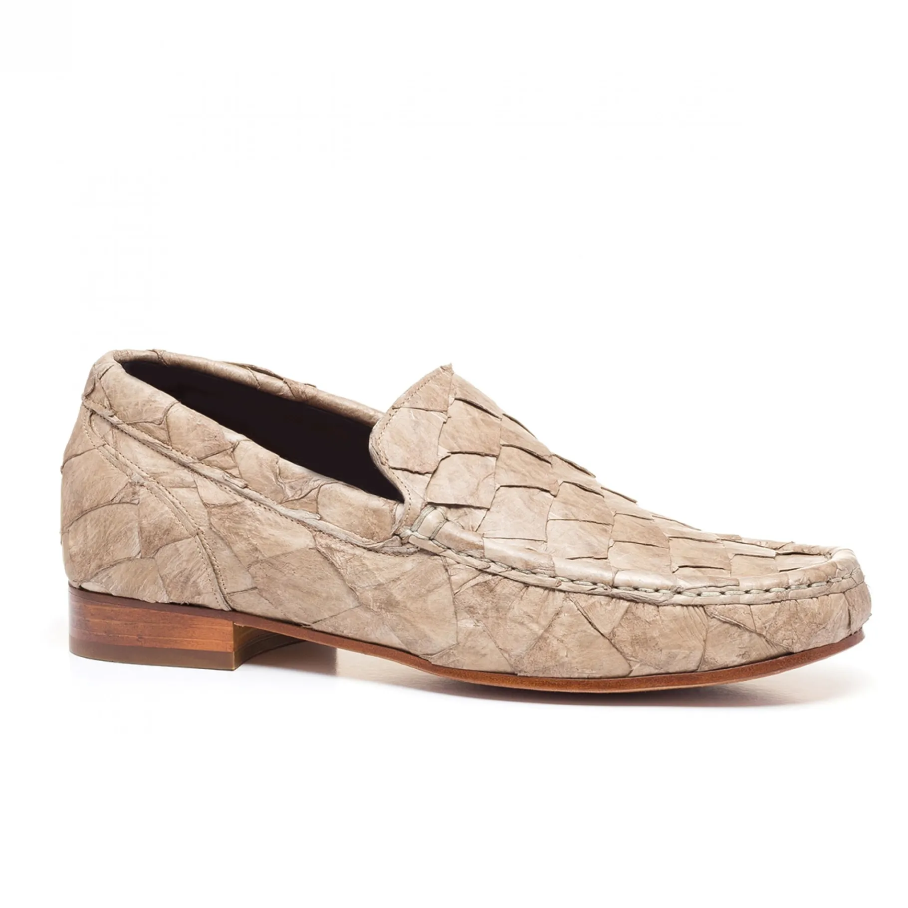 rua_garcia_dvila__mocassi_1.webp Uomo GUIDOMAGGI Scarpe In Pelle Esotica>Rua Garcia D'Ávila - Mocassini Esotiche che alzano la statura in Pelle Piracucu Esotico Fino a 6.5 cm più alto