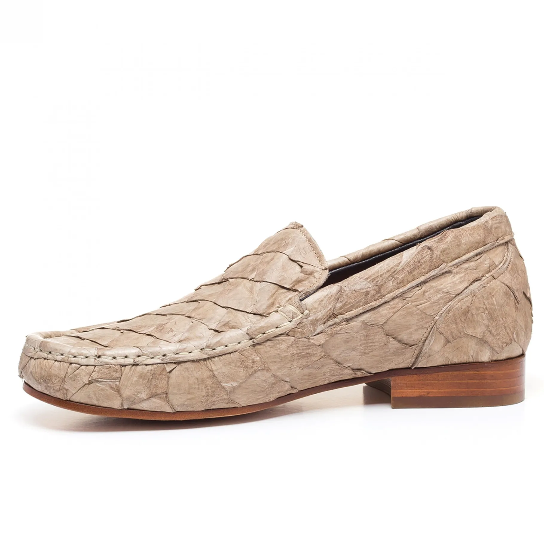 rua_garcia_dvila__mocassi_2.webp Uomo GUIDOMAGGI Scarpe In Pelle Esotica>Rua Garcia D'Ávila - Mocassini Esotiche che alzano la statura in Pelle Piracucu Esotico Fino a 6.5 cm più alto
