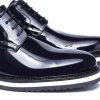 Uomo GUIDOMAGGI Stringate>Rue de Rivoli - Classiche scarpe rialzate in Pelle Vernice da 6 a 8 cm più alto