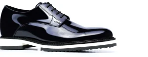 Uomo GUIDOMAGGI Stringate>Rue de Rivoli - Classiche  scarpe rialzate in Pelle Vernice da 6 a 8 cm più alto