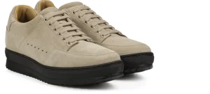 Uomo GUIDOMAGGI Sneakers>Rye - Sneakers da uomo con rialzo in Pelle Scamosciata da 6 a 8 cm più alto
