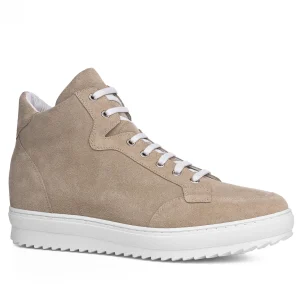Uomo GUIDOMAGGI Sneakers>Sahara - Sneakers uomo con rialzo interno in Pelle Scamosciato Fino a 10 cm più alto