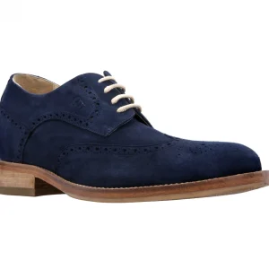 Uomo GUIDOMAGGI Stringate>Saint Tropez - Classiche scarpe uomo con tacco in Pelle Scamosciato fino a 8 cm più alto
