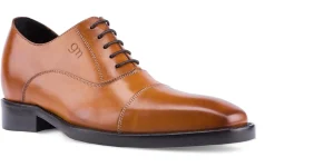 Uomo GUIDOMAGGI Stringate>Salzburg - Classiche scarpe rialzate in Pelle Pieno Fiore da 6 a 8 cm più alto