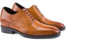 Uomo GUIDOMAGGI Stringate>Salzburg - Classiche  scarpe rialzate in Pelle Pieno Fiore da 6 a 8 cm più alto