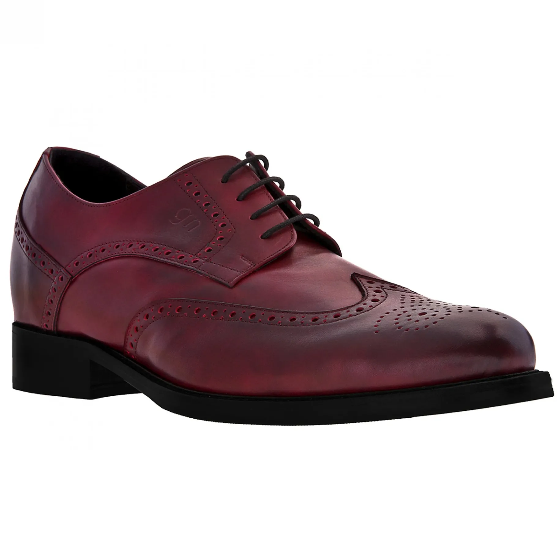 san_jose__classiche_scarp_1.webp Uomo GUIDOMAGGI Stringate>San Jose - Classiche scarpe da uomo con rialzo in Pelle Pieno Fiore fino a 8 cm più alto