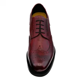 Uomo GUIDOMAGGI Stringate>San Jose - Classiche scarpe da uomo con rialzo in Pelle Pieno Fiore fino a 8 cm più alto