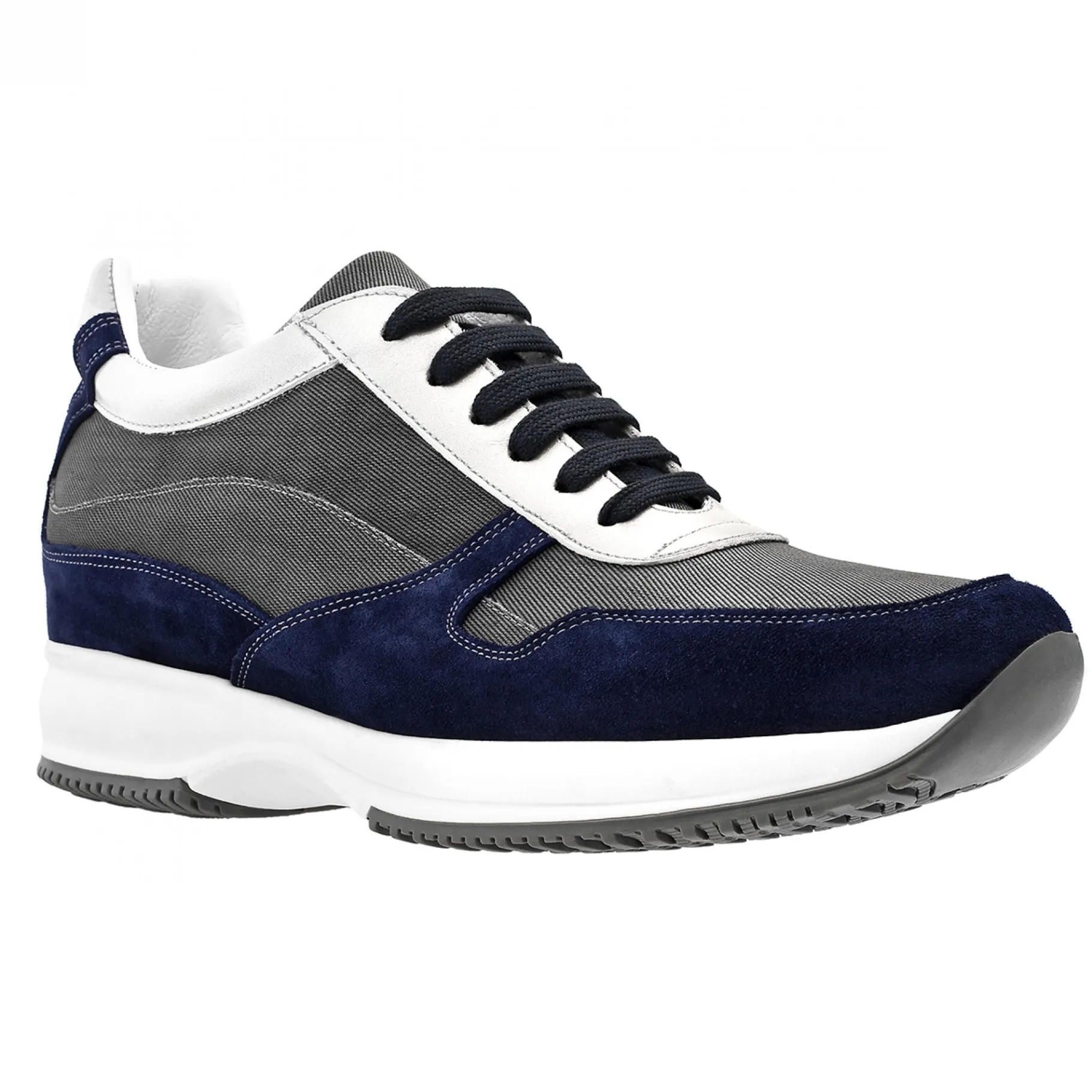 santa_barbara__sneakers_c_1.webp Uomo GUIDOMAGGI Sneakers>Santa Barbara - sneakers con rialzo in Mix Pelle/Tessuto Da 6 a 10 cm più alto