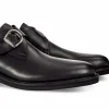 Uomo GUIDOMAGGI Fibbie>Santos - Classiche scarpe con rialzo in Pelle Pieno Fiore da 6 a 8 cm più alto