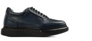 Uomo GUIDOMAGGI Sneakers>Shark Bay - Sneakers con rialzo interno da uomo in Mix Pelle da 6 a 8 cm più alto