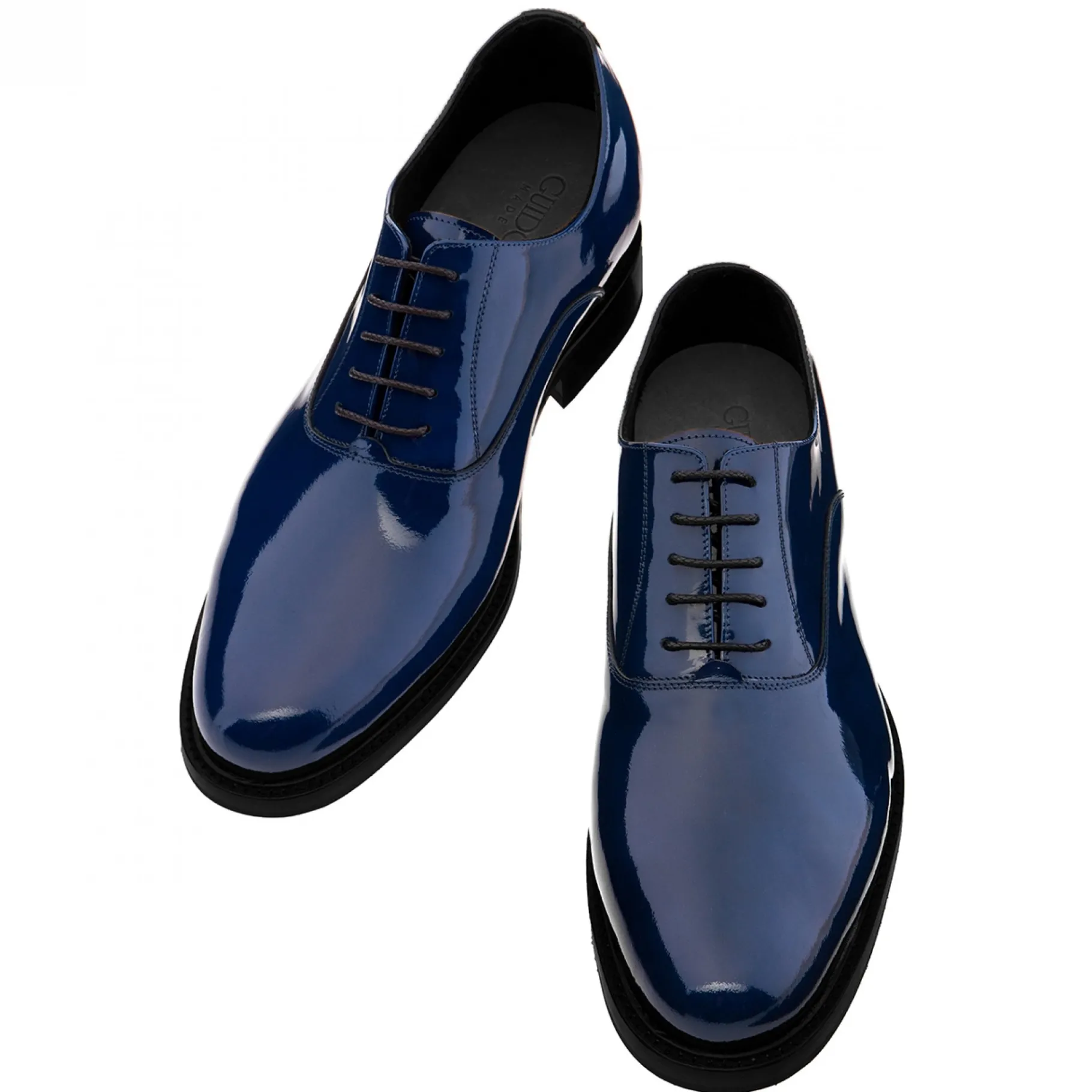sicily__classiche_scarpe__0.webp Uomo GUIDOMAGGI Cerimonia | Stringate>Sicily - Classiche scarpe da uomo con tacco in Pelle Vernice Fino a 8 cm più alto