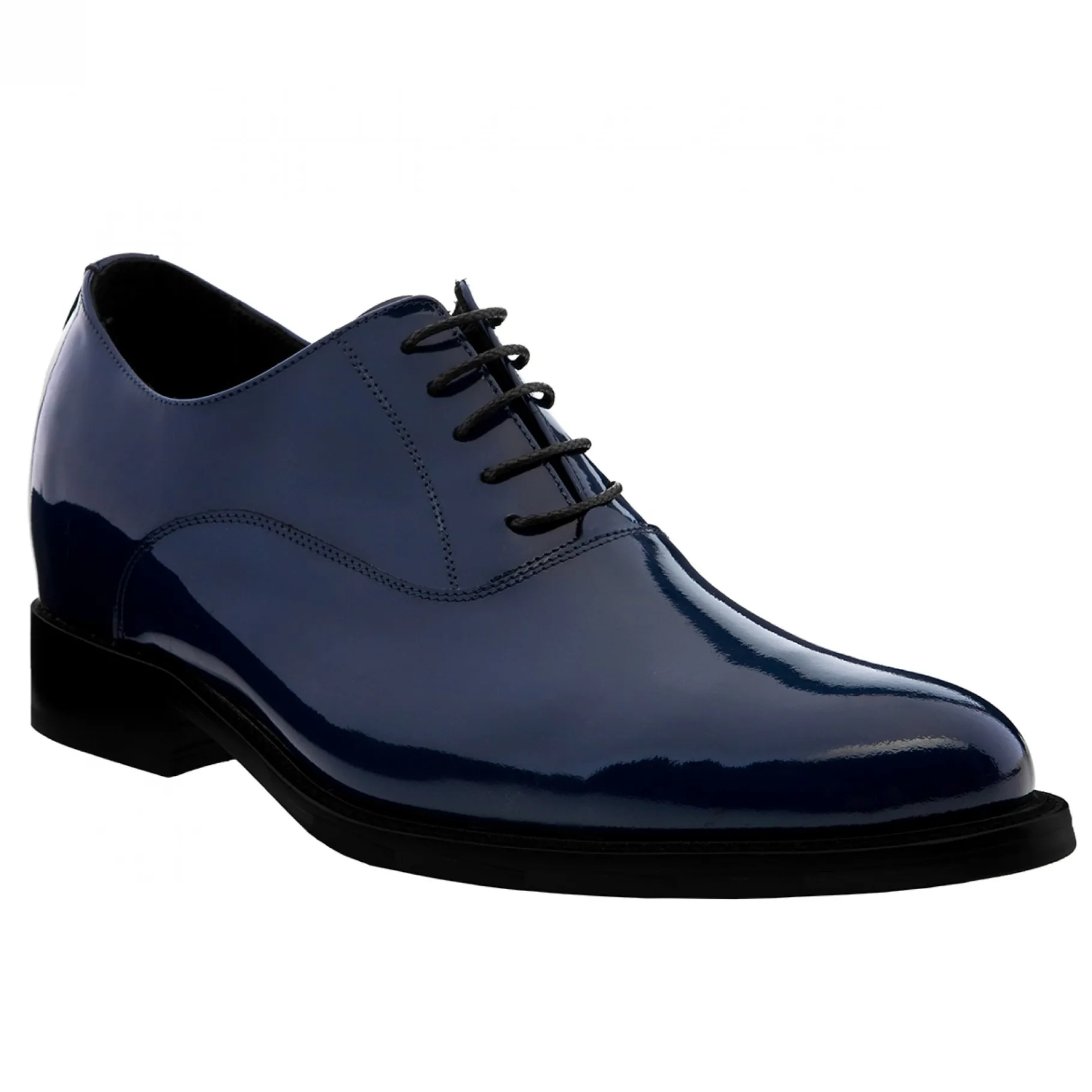 sicily__classiche_scarpe__1.webp Uomo GUIDOMAGGI Cerimonia | Stringate>Sicily - Classiche scarpe da uomo con tacco in Pelle Vernice Fino a 8 cm più alto